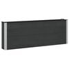 vidaXL H&oslash;ybed 2 pcs WPC og Aluminium