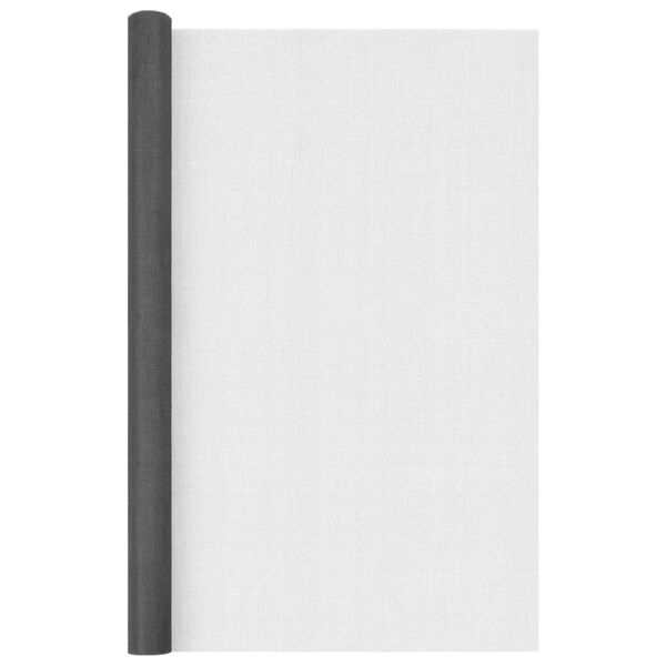 vidaXL Nettingskjerm glassfiber 80x2000 cm svart