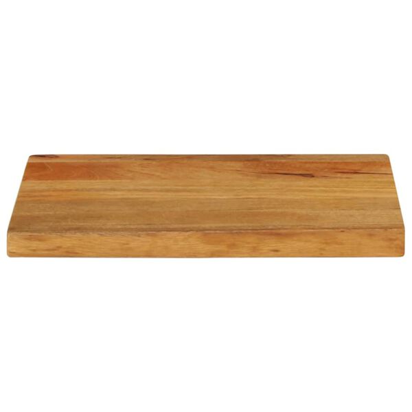 vidaXL Bordplate med naturlig kant 50x30x2,5 cm heltre mango