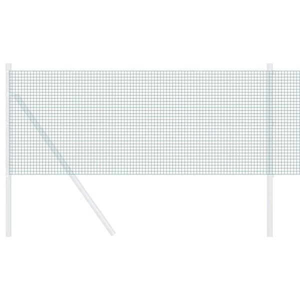 vidaXL Sveist tr&aring;dgjerde gr&oslash;nn 0.4 x 10 m