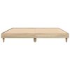 vidaXL Sengeramme sonoma eik 135x190 cm konstruert tre