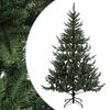 vidaXL Kunstig sammensatt juletre 120 cm PVC og metall Gr&oslash;nn
