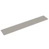 vidaXL Teppel&oslash;per sisal-utseende platina 50x300 cm