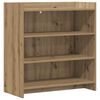 vidaXL Serviesskap Artisan eik 75 x 36 x 80 cm Konstruert tre
