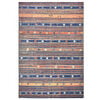 vidaXL Teppe bl&aring; og oransje 160x230 cm PP