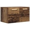 vidaXL Veggskap Gammelt tre 60 x 36,5 x 35 cm Konstruert tre