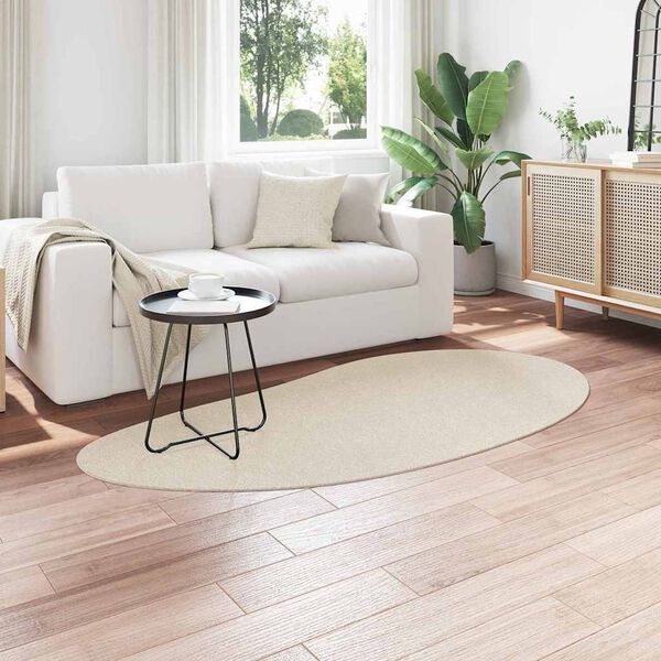 vidaXL Omr&aring;detepper HUARTE Beige 100 x 200 cm Polyester