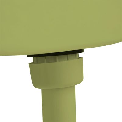 vidaXL Toalettvanntank med bunnvann 3/6 L olivengrønn