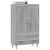 vidaXL Highboard gr&aring; sonoma 70x31x115 cm konstruert tre