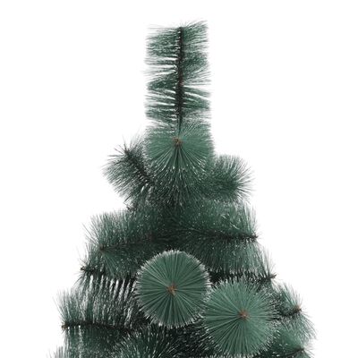 vidaXL Kunstig juletre med stativ grønn 150 cm PET