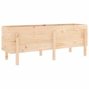 vidaXL H&oslash;ybed for hage 160x50x57 cm heltre furu
