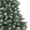 vidaXL Kunstig juletre med 150 LED gr&oslash;nn 150 cm PVC og plast og st&aring;l
