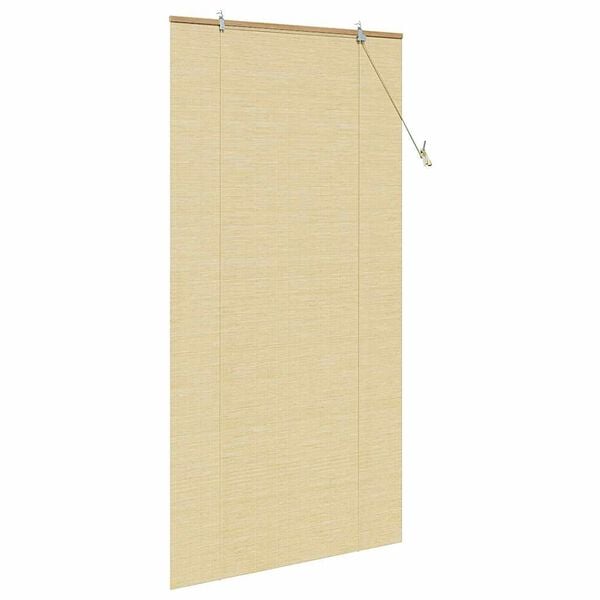 vidaXL Rullegardin med gardiner Natur 100 x 220 cm Bambus