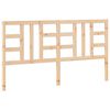 vidaXL Sengegavl 186x4x100 cm heltre furu
