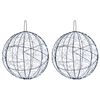 vidaXL Julefiniallys 2 stk. 1900 LED-lys Kaldhvit &Oslash; 60 x 63 cm