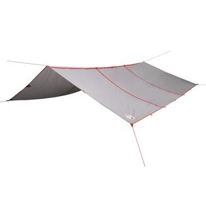 vidaXL Campingpresenning gr&aring; og oransje 420x440 cm vanntett