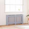 vidaXL Radiatordeksel antrasitt 152x19x81,5 cm MDF