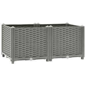 vidaXL H&oslash;ybed 80x40x38 cm polypropylen