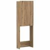 vidaXL Toalett skap ZWOLLE Artisan eik 66 x 25,5 x 190 cm