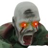 vidaXL Halloween Krypende Zombie gr&oslash;nn 112 x 25.5 x 21.5 cm Polyester
