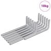 vidaXL Unbrakon&oslash;kkel 4675 stk. S&oslash;lv 20 x 52 mm St&aring;l