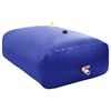 vidaXL Vanntank med kran sammenleggbar 2100 L PVC