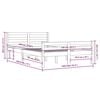 vidaXL Sengeramme heltre 135x190 cm Double