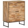 vidaXL Skjenk gjenvunnet heltre teak 60x30x75 cm