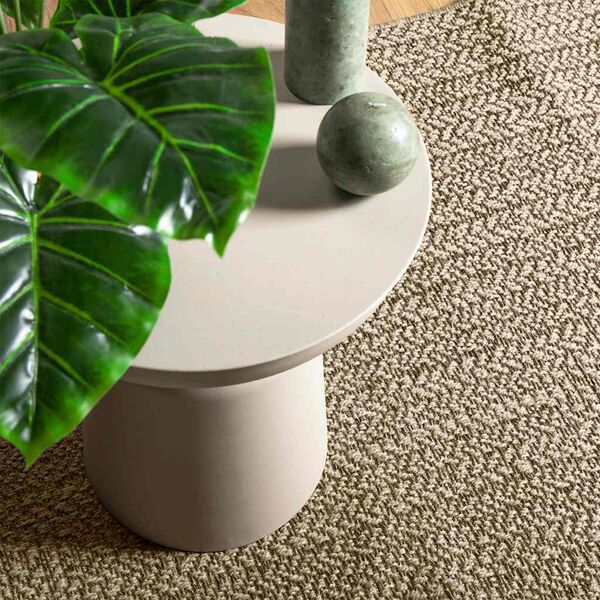vidaXL Teppe ZIZUR beige 120x120cm jute-utseende innend&oslash;rs og utend&oslash;rs