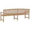 vidaXL Hagebenk 228x59,5x90 cm heltre teak