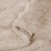 vidaXL Kastteppe Beige 150 x 130 cm Fleece