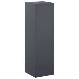 vidaXL Planteholder Antrasitt 30 x 30 x 100 cm Rustfritt st&aring;l
