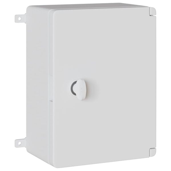 vidaXL Kontrollskap Grå 21 x 13 x 28 cm ABS-plast