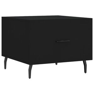 vidaXL Salongbord svart 50x50x40 cm konstruert tre