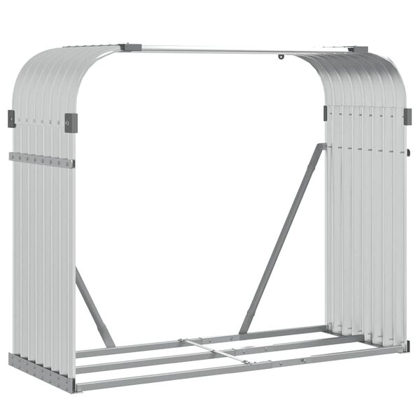 vidaXL Vedholder s&oslash;lv 120x45x100 cm galvanisert st&aring;l
