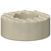 vidaXL Stolebein gulvbeskyttere 2 stk. Gjennomsiktig &Oslash; 15 x 16 mm PVC