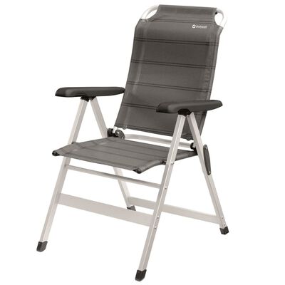 Outwell Sammenleggbar stol Ontario grå 61x70x105 cm 410078
