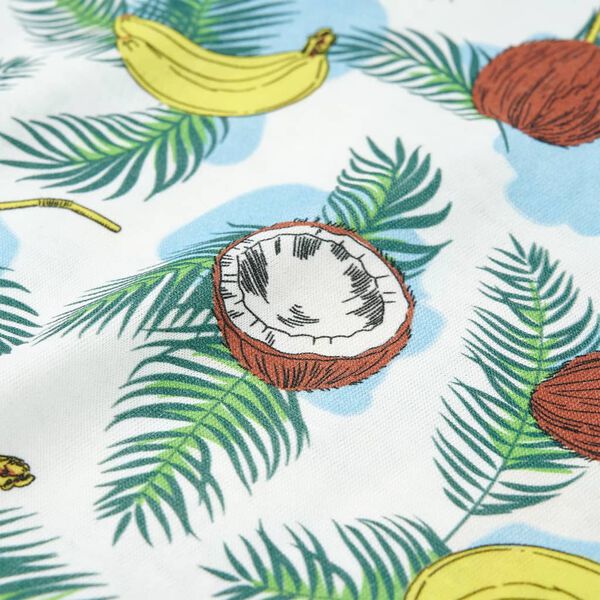 T-skjorte for barn med korte ermer flerfarget 104