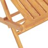 vidaXL Hagespisegruppe 5 deler heltre teak