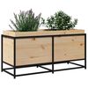 vidaXL Plantekasse 100x40x50 cm heltre furu