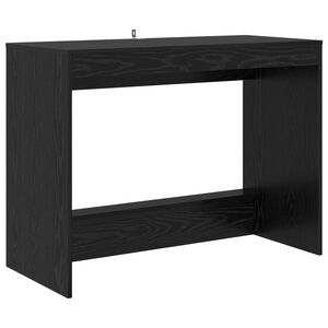 vidaXL Seng Schreirbord Svart eik Konstruert tre 100 x 45 x 75 cm