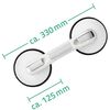 RIDDER Gripestang med sugekopper Premium hvit 12,5 cm 80 kg A0243301