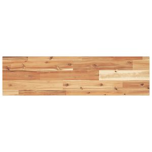 vidaXL Flytende hylle 80x20x2 cm oljebehandlet heltre akasie