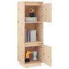 vidaXL Highboard 38x35x117 cm heltre furu