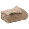 vidaXL Sommerdyne 220 x 240 cm Sommer Gr&aring;brun Pustende