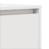 vidaXL Serviesskap med skuff Hvit 120 x 41 x 75 cm Konstruert tre