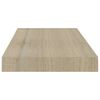 vidaXL Flytende vegghyller 4 stk eik 50x23x3,8 cm MDF
