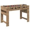 vidaXL Buzzebord Artisan Eik 125 x 60,5 x 80 cm Konstruert tre