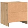 vidaXL Nattbordskap Artisan Eik 45 x 34 x 44,5 cm Konstruert tre