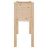 vidaXL Plantekasser 2 stk 70x31x70 cm heltre furu